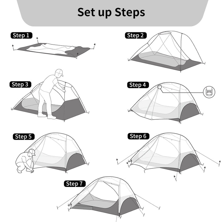 เต็นท์แบ็คแพ็ค Star-River UL Ultralight 4 ฤดู