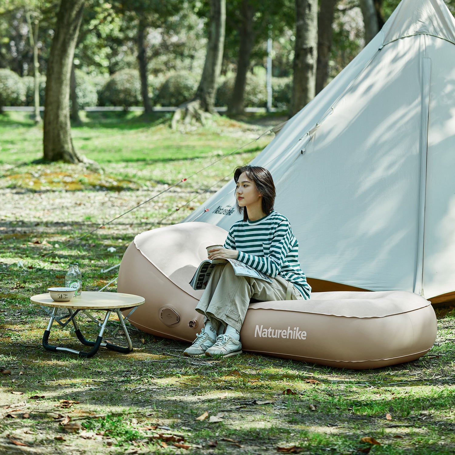 Self inflating bean bag hotsell