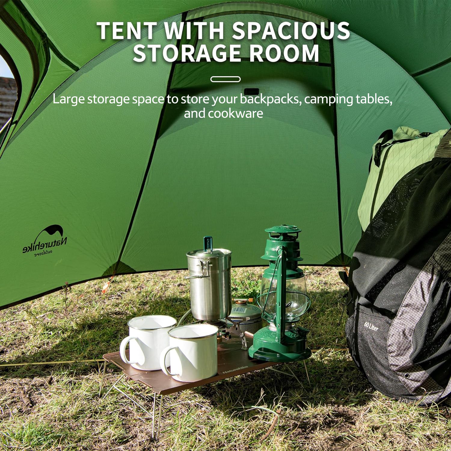 Opalus 2 Person 4 Season Tunnel Tent Naturehike