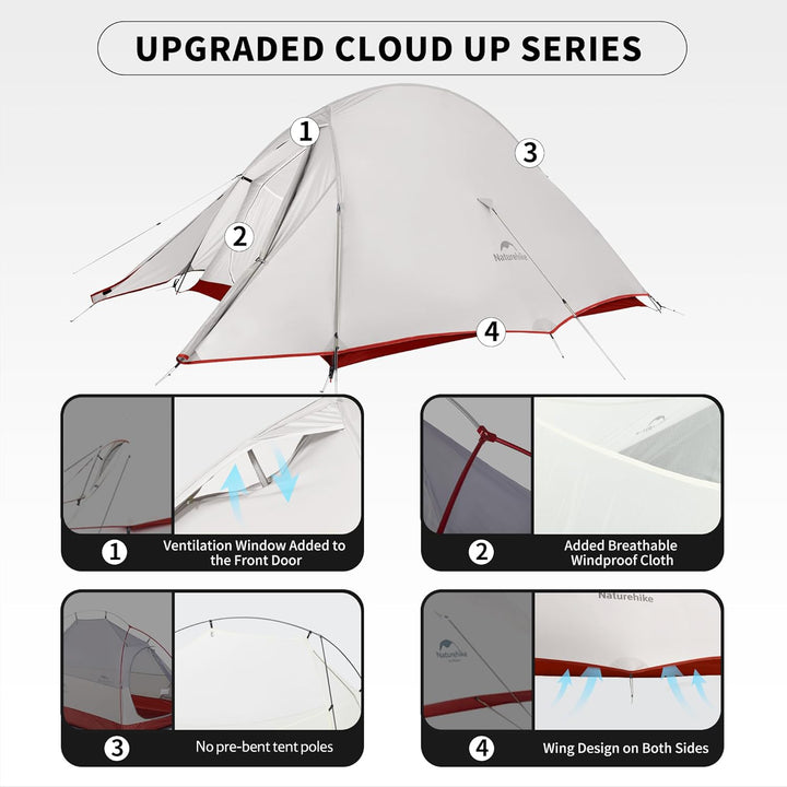 Cloud Up Pro 2 Lightweight Backpacking Tent