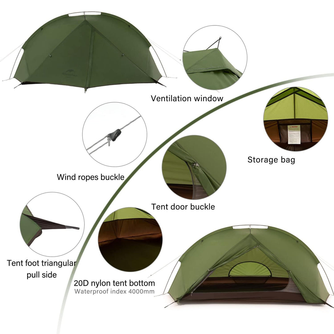 Tagar 1 Ultralight Backpacking Tent