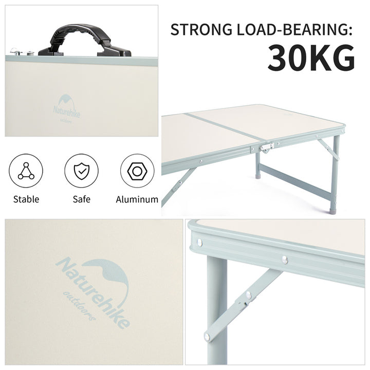 An image of a Naturehike MDF Outdoor Folding Table 2.0 (LuYe) by Naturehike official store