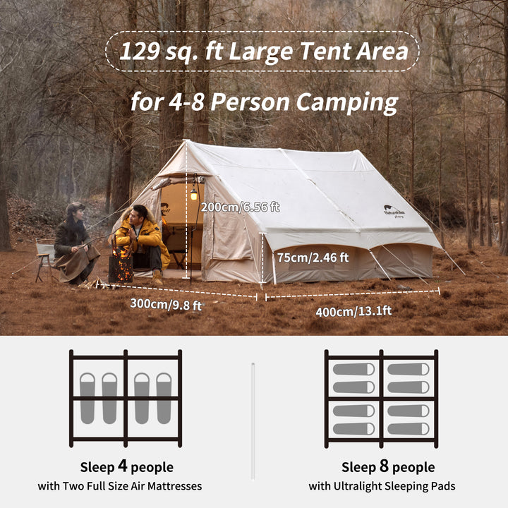 GEN 12 Roof 4-Person Glamping Tent