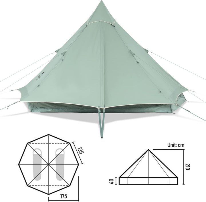 Naturehike Brighten20 Pyramid Glamping Bell Tent