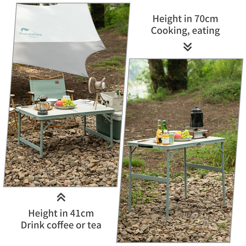 An image of a Naturehike MDF Outdoor Folding Table 2.0 (LuYe) by Naturehike official store