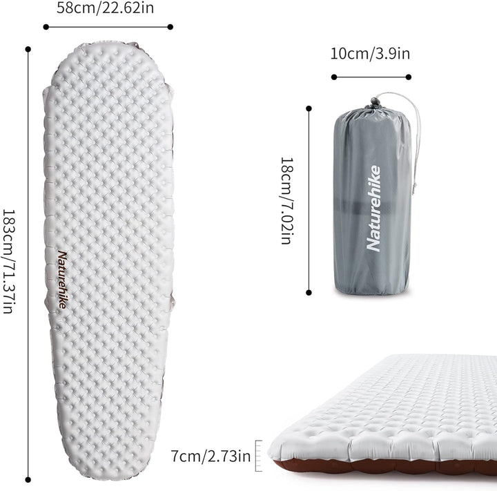 High R-Value Ultralight Inflatable Sleeping Pad