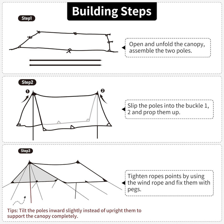 Naturehike Mountain Peak Camping Canopy