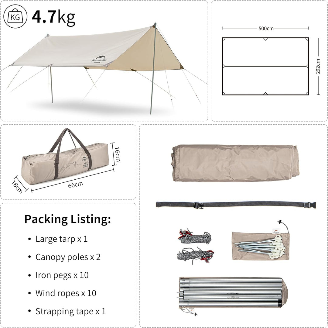 Naturehike Mountain Peak Camping Canopy