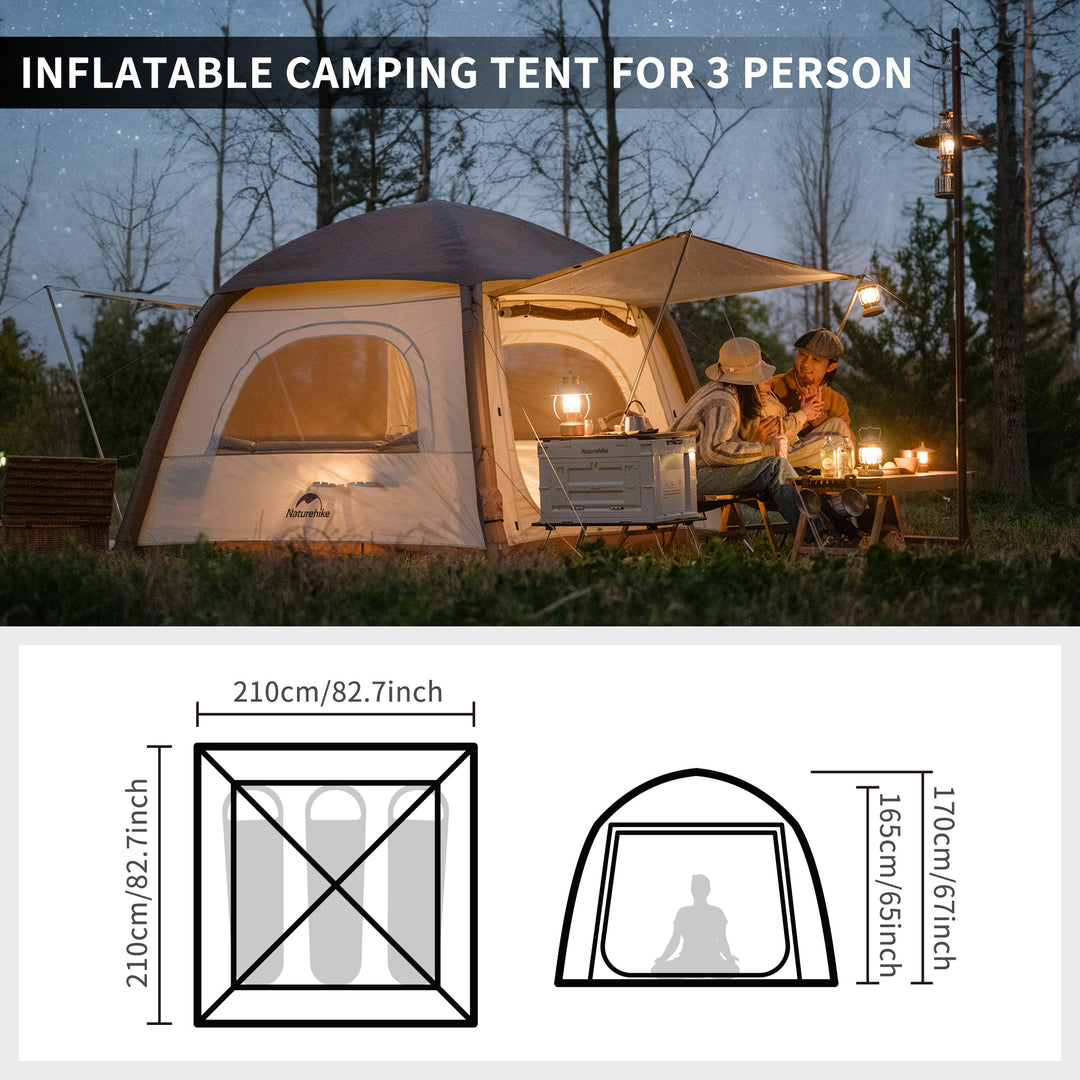 Ango air 3 inflatable tent