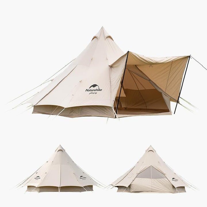 Naturehike Waterproof Cotton Canvas Luxury Glamping Tent