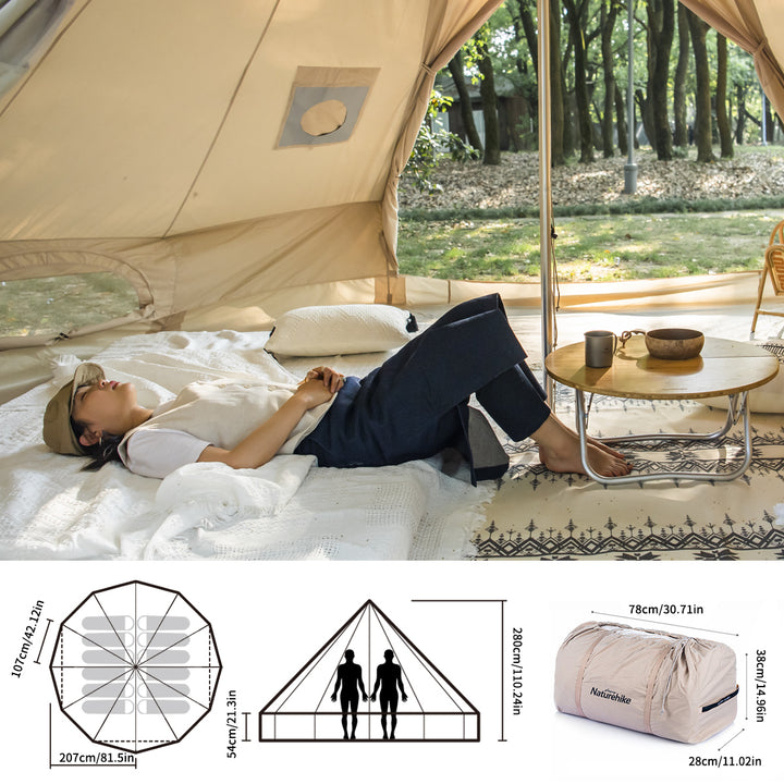 Brighten 12.3 4 Person Glamping Tent