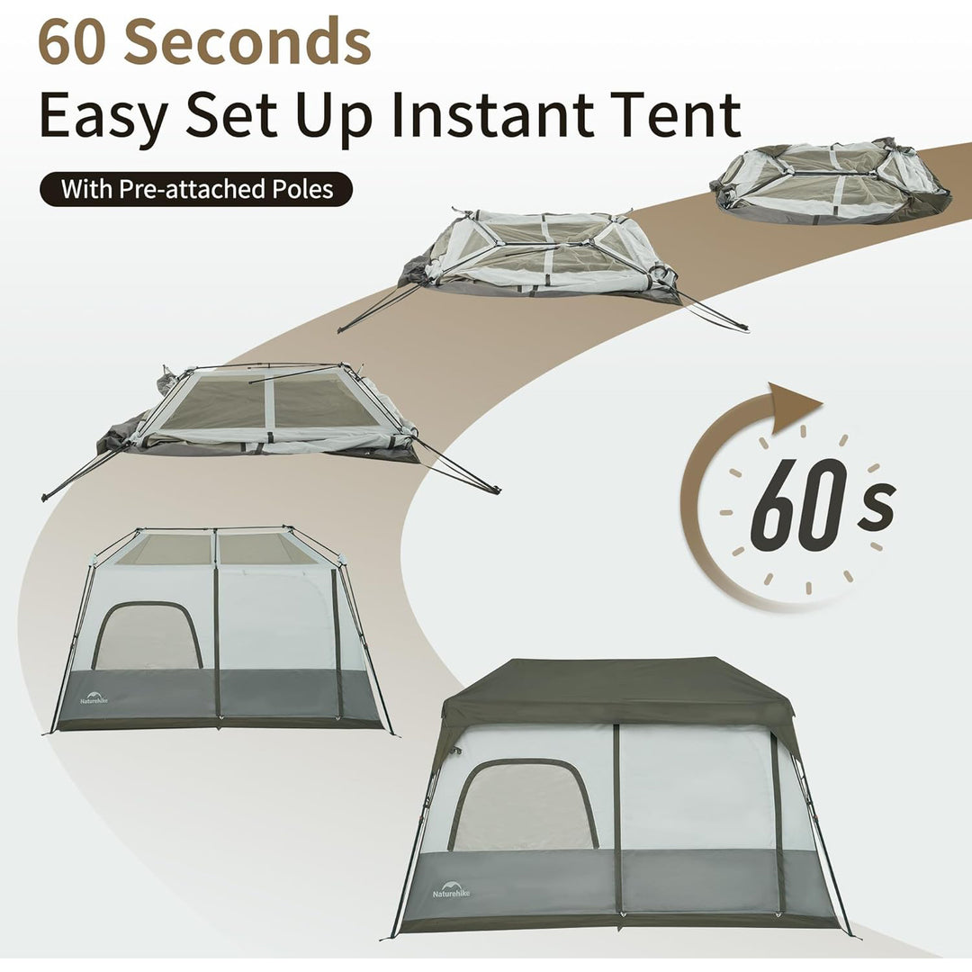 Cape 6 Instant Cabin-tent