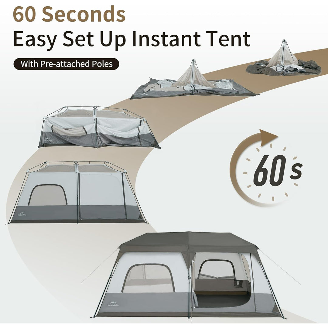 Cape 8 Instant Cabin Tent