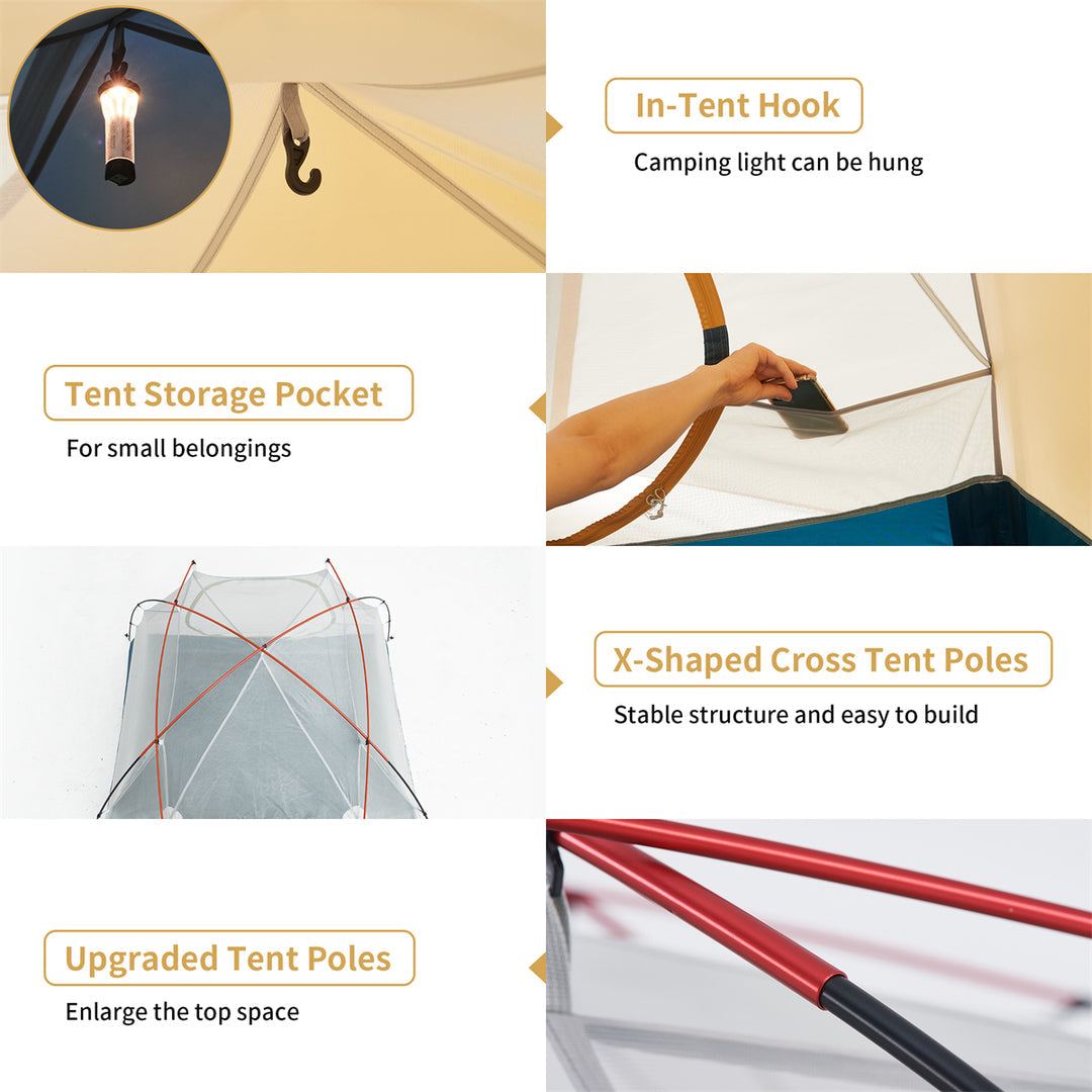 Cloud-Creek Pro 2 Ultralight Freestanding Tent