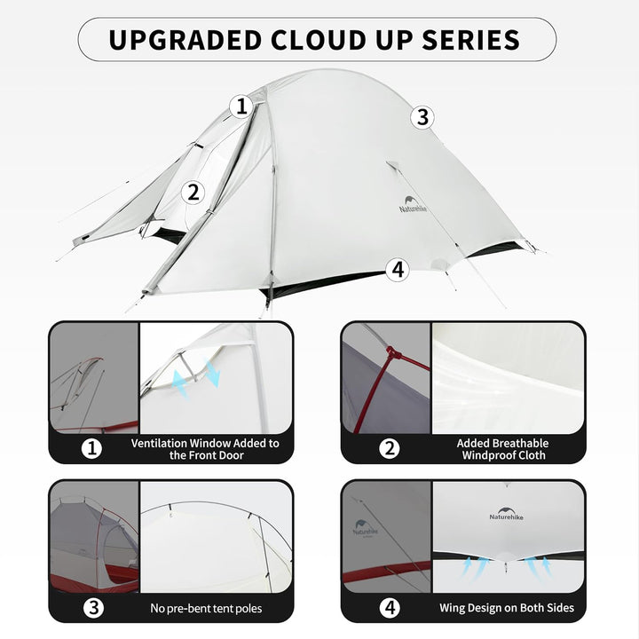 เต็นท์เดินป่า Ultralight Cloud Up UL