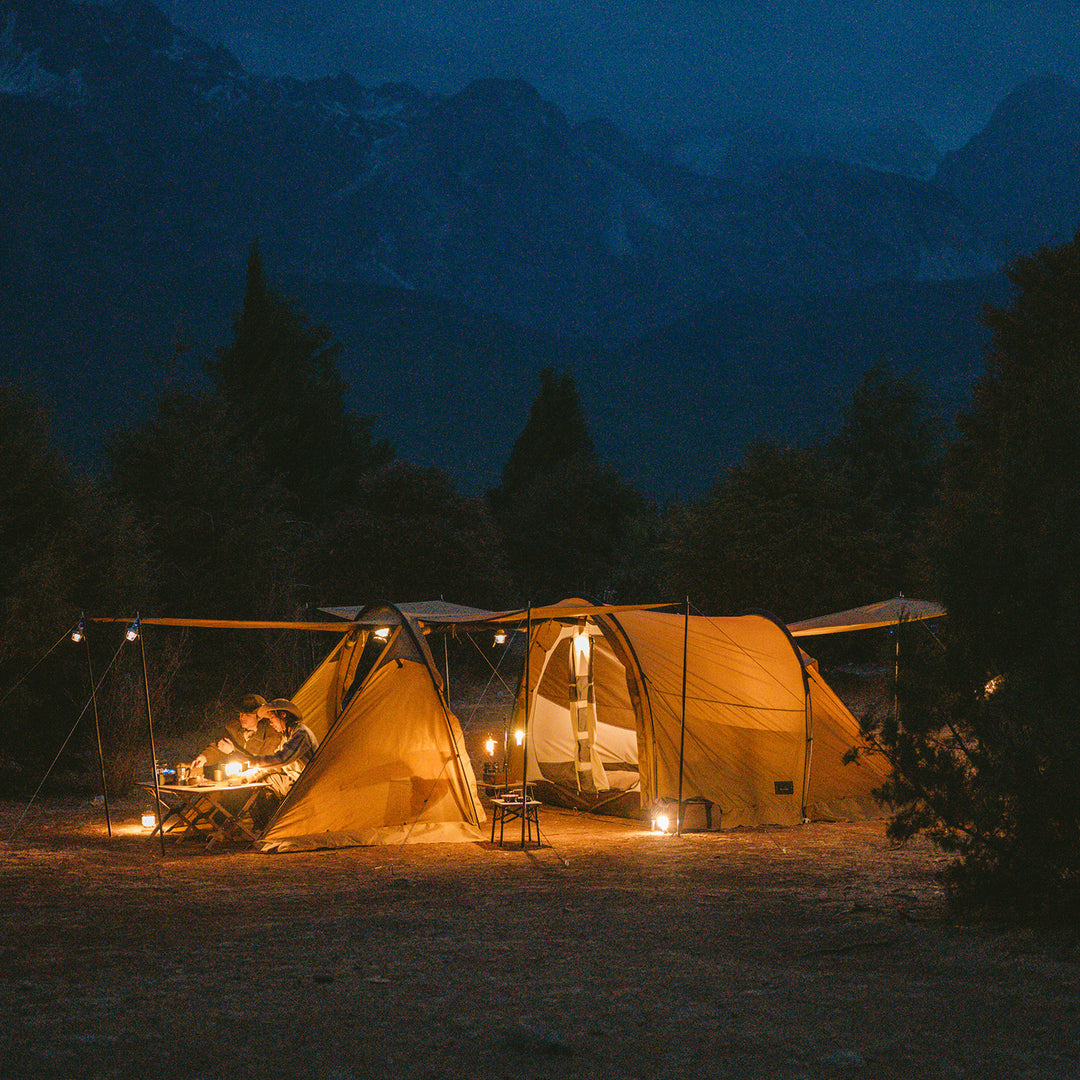 Cloud Vessle Light Tunnel Tent