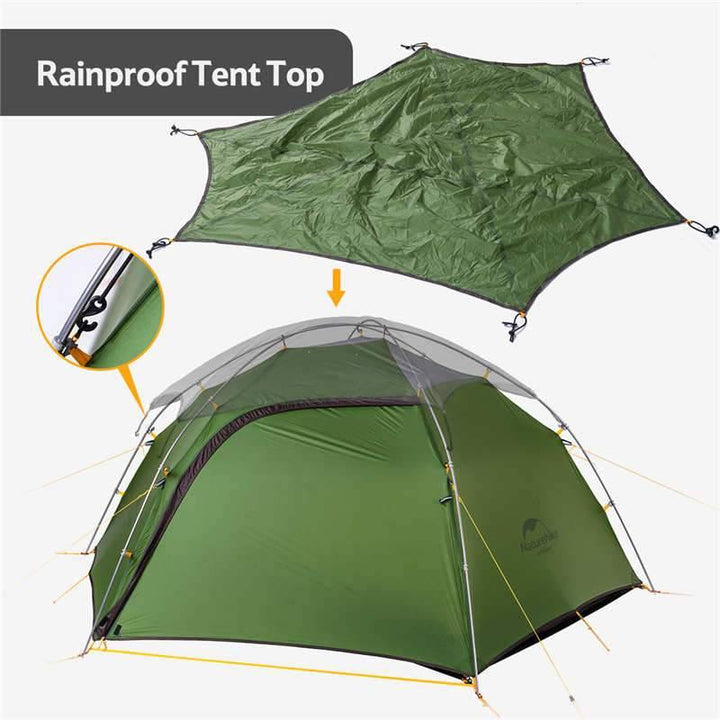 The tent is also equipped with an insect-proof net to keep you away from insect infestation. Whether you are camping outdoors or using it at home