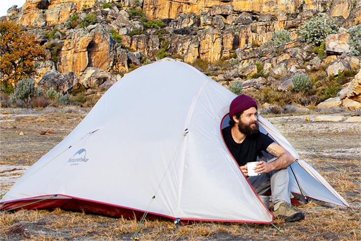 The Cloud Up 2 Lightweight Backpacking Tent is a two-person tent that is perfect for outdoor adventures. This tent uses waterproof 20D nylon fabric and silicone coating to provide excellent protection. Its double-layer structure design makes the tent more stable and durable. In addition, the tent is easy to set up, making your outdoor activities more relaxed and enjoyable.