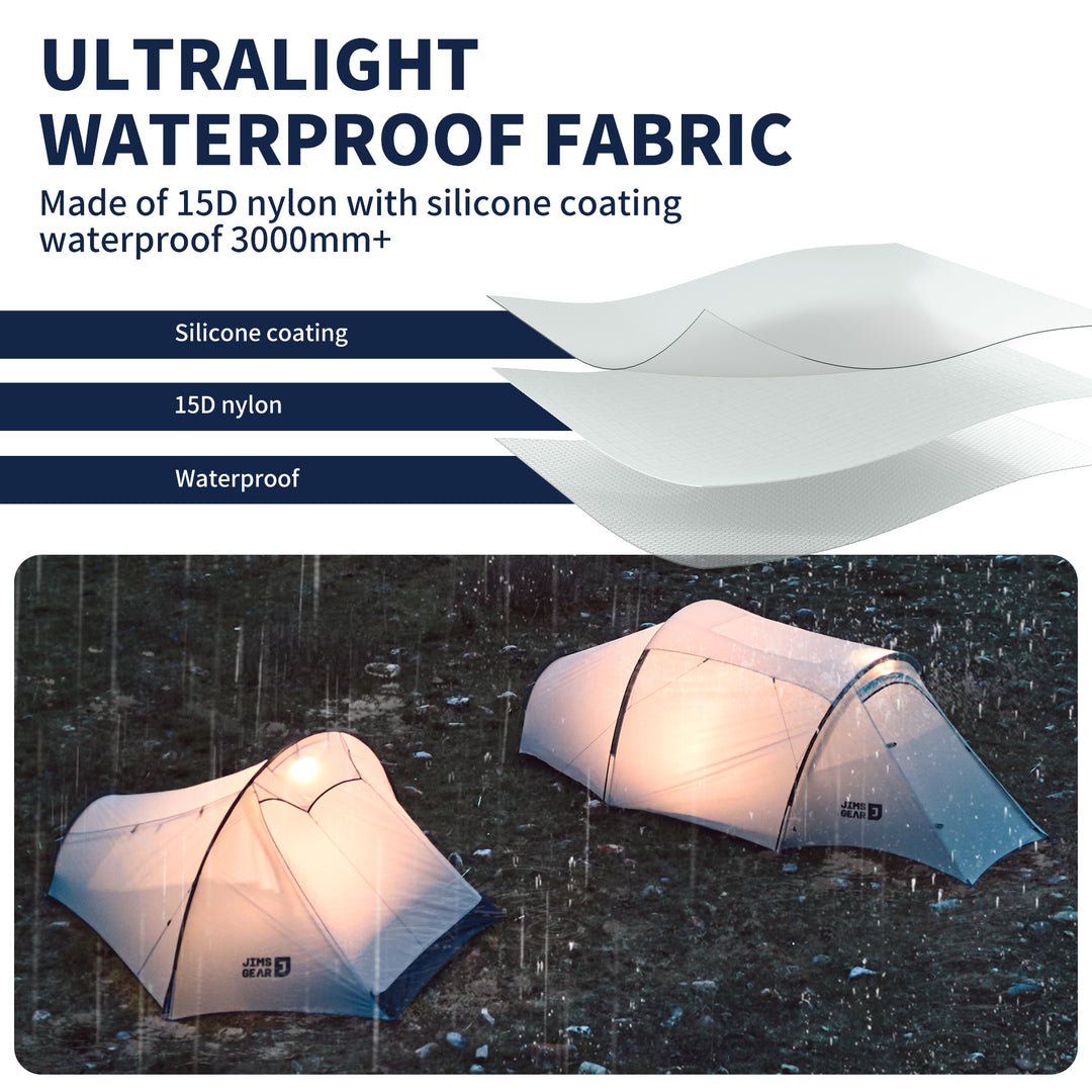 DABAN 1 Ultralight 4-Season Backpacking Tent