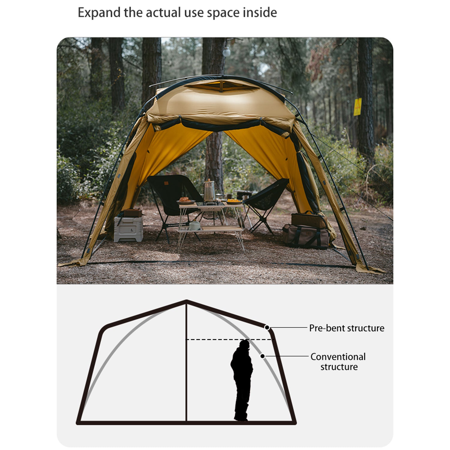 Dune 7.6 One bedroom one room tent | Naturehike