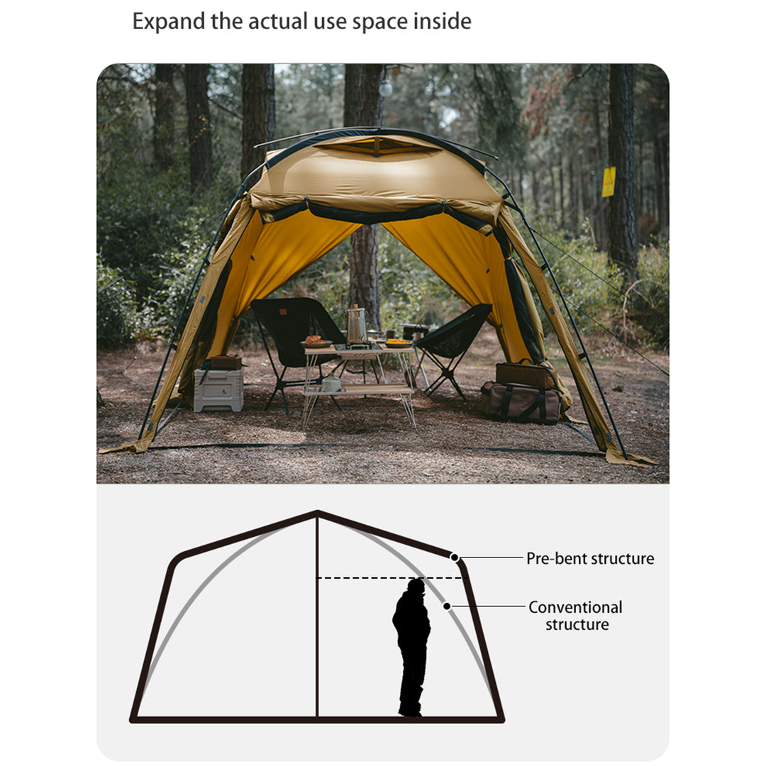 Dune 7.6 One bedroom one room tent