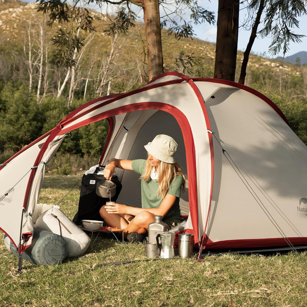 Naturehike Hiby Serie Familienzelt 20D/210T Für 3 Personen NH18K240-P