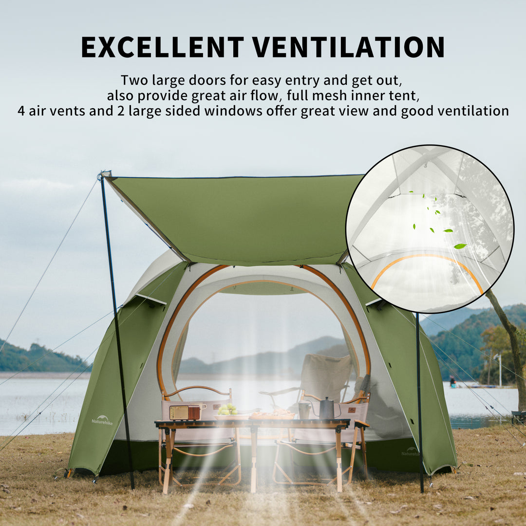 KOTA 4 Person Camping Tent