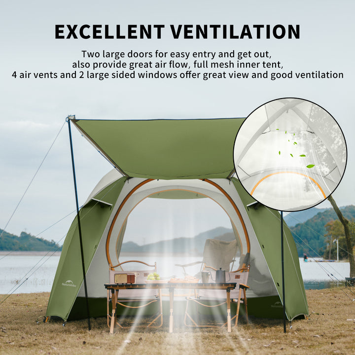 KOTA 4 Person Camping Tent