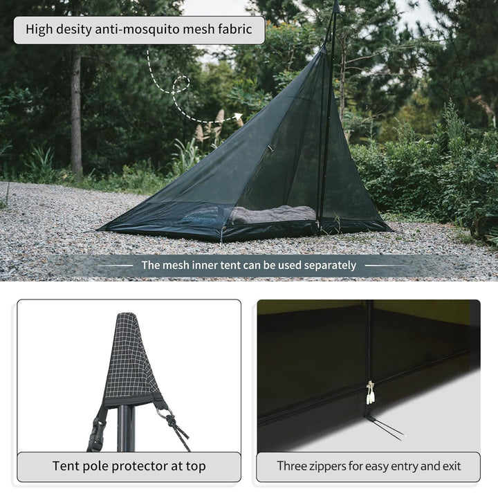 Ranch Fire 4-Season Teepee Hot Tent