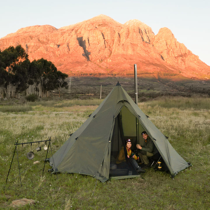 Ranch Fire Octagonal Pyramid Tent