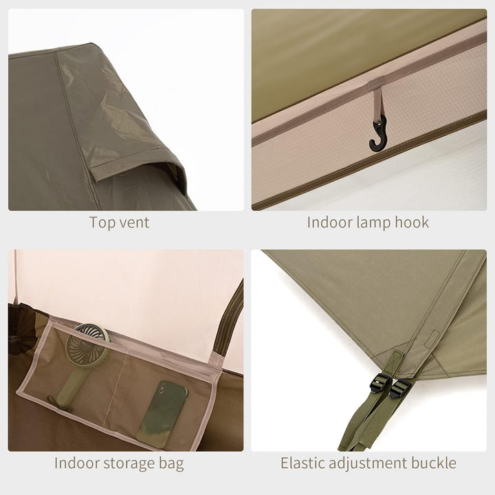 The Village 5.0 Instant Tent -details