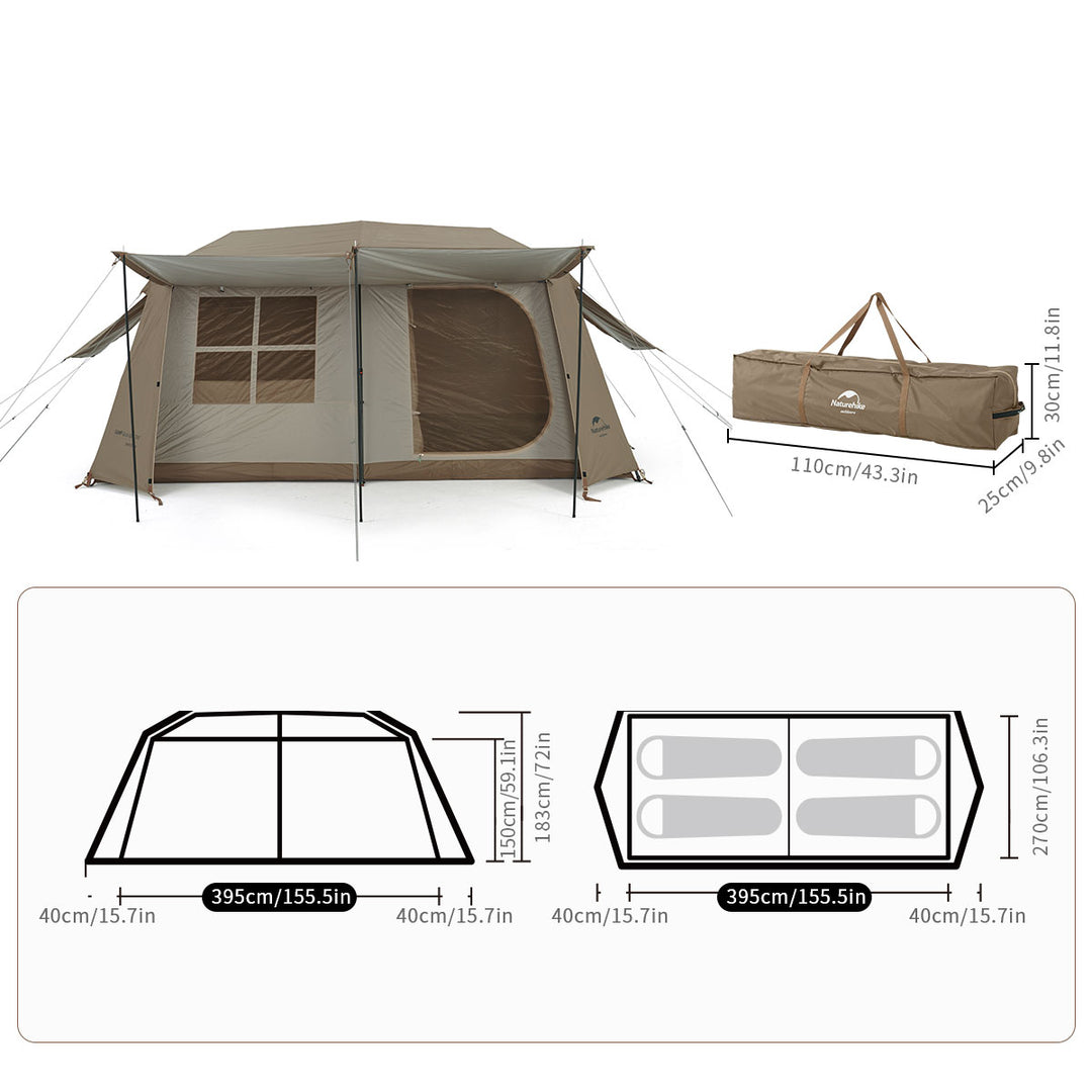 Village 13-Roof Automatic Tent