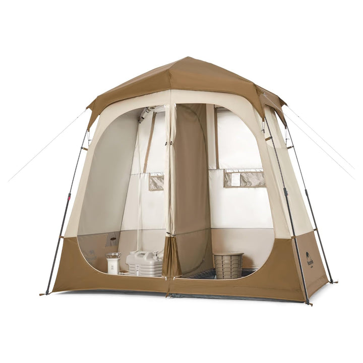 Wet Dry Separation Pop Up Privacy Shower Tent