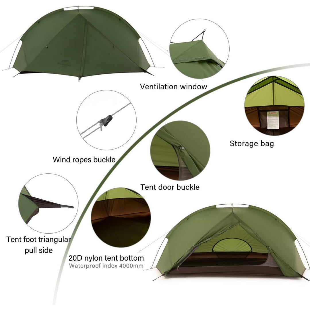 Tagar 2 Ultralight Backpacking Tent