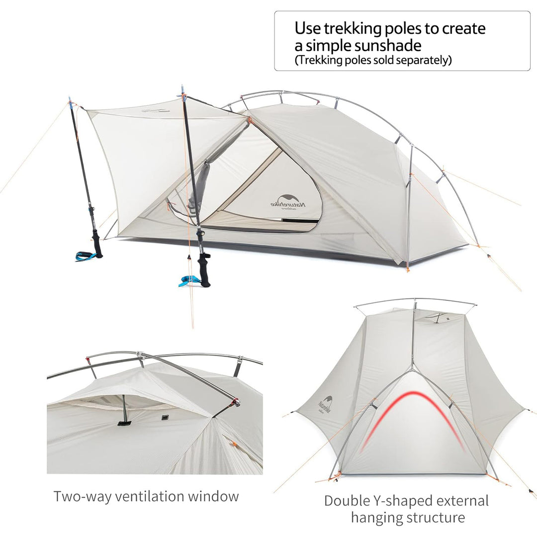 VIK 2 Ultralight Backpacking Tent