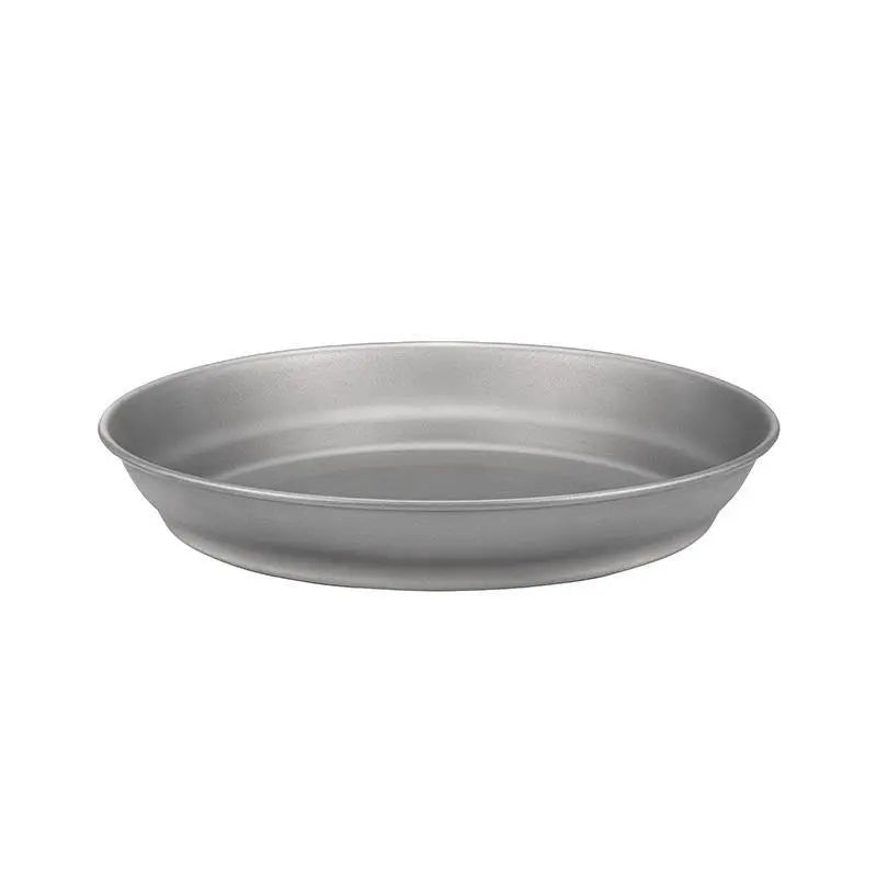 Naturehike Outdoor Picnic Pure Titanium BBQ Tableware Plate Bowl Dish