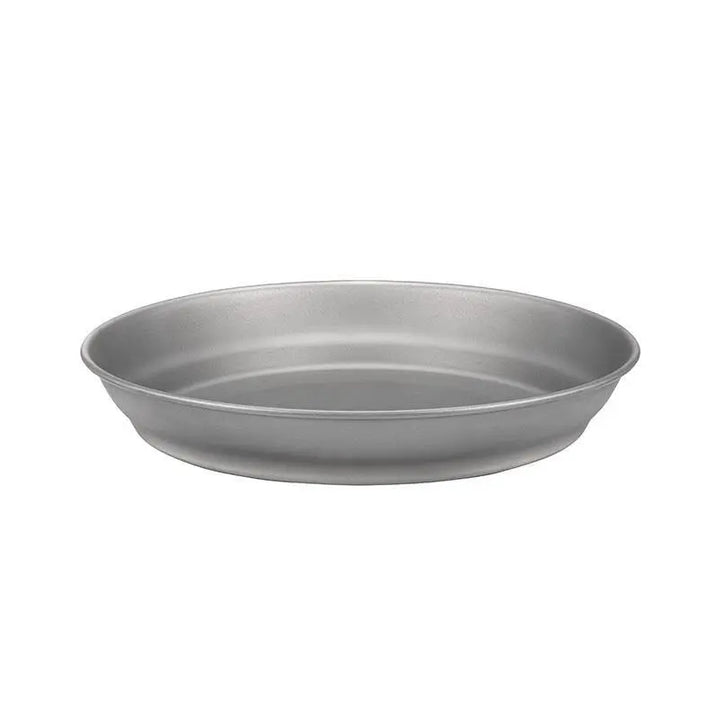 Naturehike Outdoor Picnic Pure Titanium BBQ Tableware Plate Bowl Dish