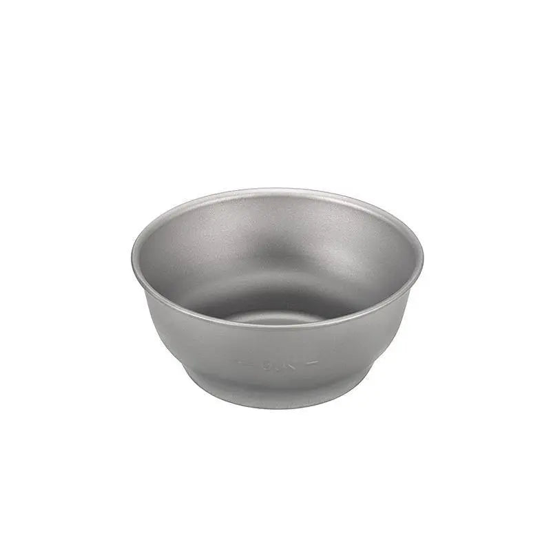 Naturehike Outdoor Picnic Pure Titanium BBQ Tableware Plate Bowl Dish