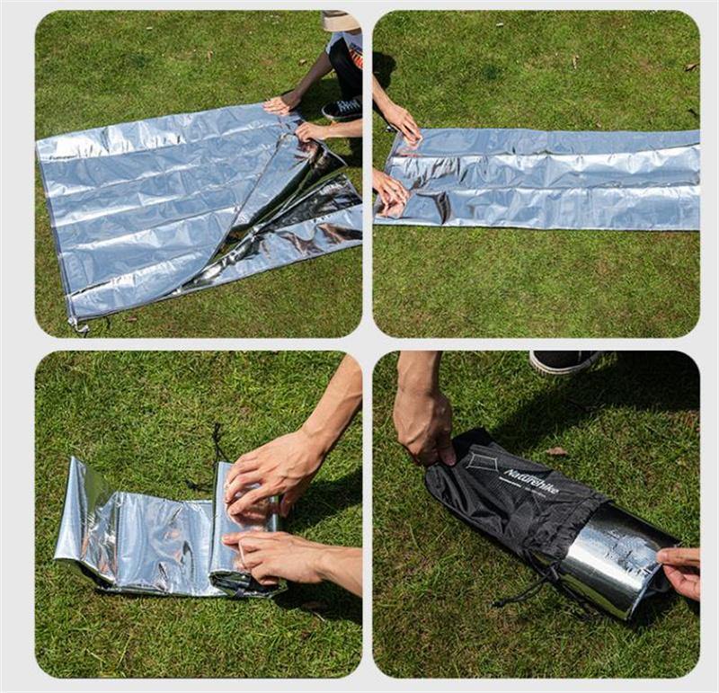 Naturehike PE Aluminum Foil Moisture-proof Camping Outdoor Floor Mat